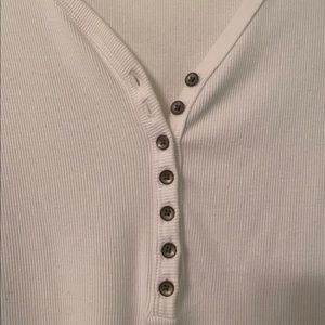 Button-front body suit